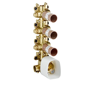 10750180 Conjunto básico para módulo termostático 360/120 para instalación empotrada