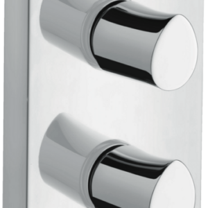 12717000 AXOR Starck Organic Módulo de termostato empotrado con 3 llaves de paso 36 x 12