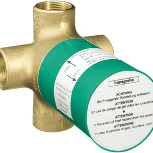 15936181 hansgrohe Conjunto básico para válvula desviadora de cuatro vías Quattro para instalación empotrada