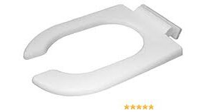 Duravit 0064310000 Starck 3 - Anillo de asiento frente abierto
